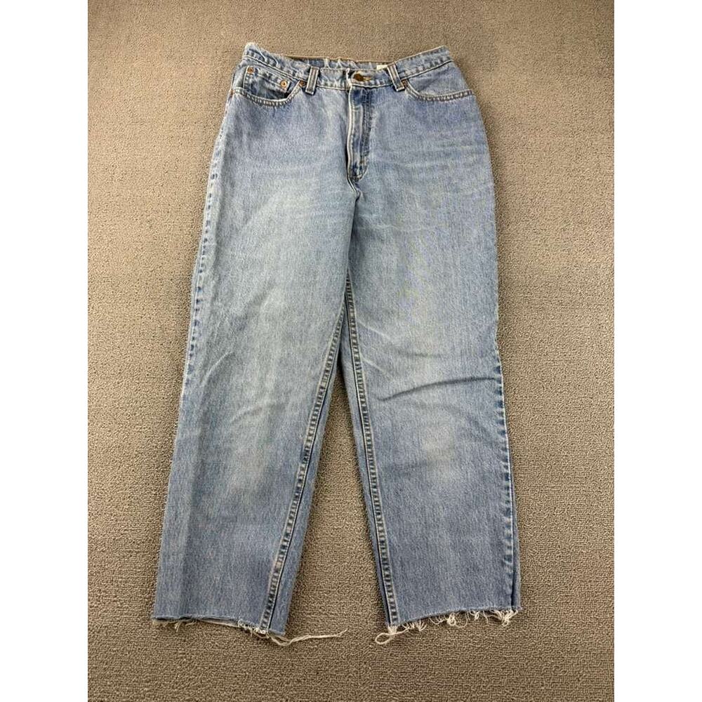Vintage‎ Levis 512 Slim Fit Tapered Jeans Women Size 13 MED Blue 90's USA Made